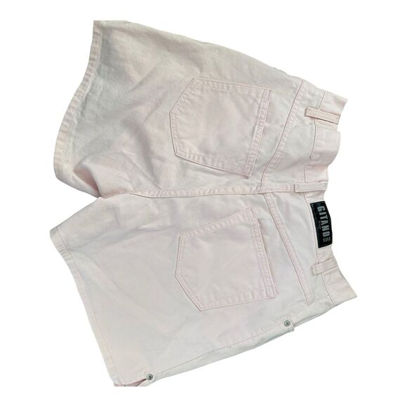 Vintage Gitano Pink High Rise Denim Shorts 90s Mom Jean Size 12 (Modern 8/10) - Picture 7 of 7